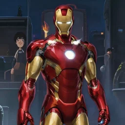 super ironman, single subject, scenic full shot, ambient lighting, detailed face, by makoto shinkai, stanley artgerm lau, wlop, rossdraws