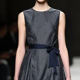 close up photo of a fashion model, ant view, luxury dress, official dior editorial, highly detailed