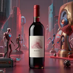 red wine by artstation, deviantart, artfol, artslant artbox, cgsociety, gfxartist, artful, zatista, artpal, instagram, blendernation, frank stella, beeple, giger, kopera, zawadzki, synth - wave, hyperrealism, futurism 4 k, octane render