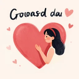i have a good idea in love. illustration
