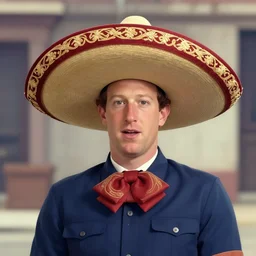 mark zuckerberg wearing a sombrero, gta screenshot