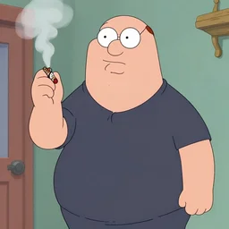 peter griffin smoking crack, meme, screencap