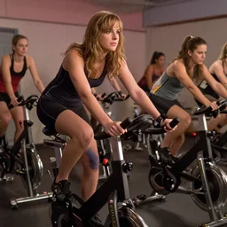 Movie still of SoulCycle, directed by Steven Spielberg