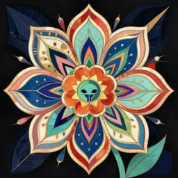 flower ( ( ( art deco ) ) ), ( ( ( alien ) ) ), intricate detail, sharp focus, colorful, digital art by ( ( ( hilma af klint ) ) ) and escher and ( hokusai ) and frank lloyd wright and ( ( ( james jean ) ) ) and hr geiger