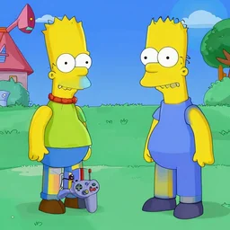 playstation 1 rpg screenshot of the simpsons jrpg