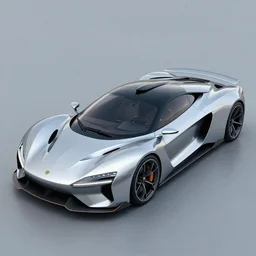 electric hyper car with a 0.1 drag Coefficient, concept drawing :3