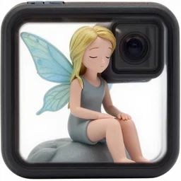 a gopro photo of a homeless fairy