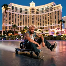 johnny bravo on acid rolling big in vegas