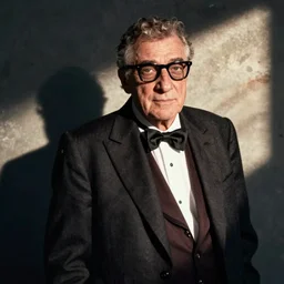 Woody Allen dressed as Groucho Marx
