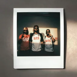 found polaroid photo of juggalo trash humpers, wtf