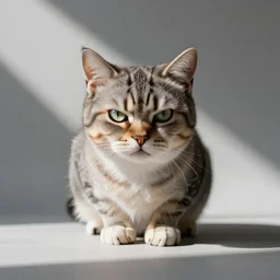 angry cat by jen garrido