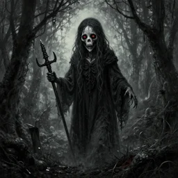 lovecraftian horror by wlop