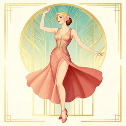 💃🌹, Art Deco, Greg rutkowski Trending artstation