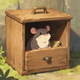 The happy wharf rat's cache. Artstation