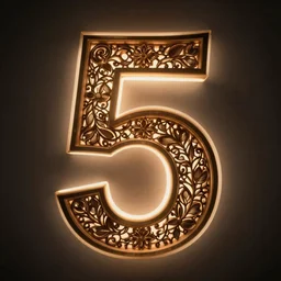 anonymous as the number 5, intricate detail cinematic composition sensual lighting, backlit