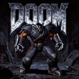 a screenshot from doom ( 1 9 9 3 ), 4 k hd