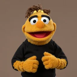 joe bidan as a muppet