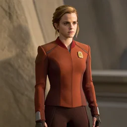 Emma Watson as Captain Janeway