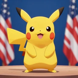 pikachu as president of the united states