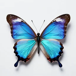 fairycore butterfly, horizontal symmetry