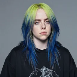 Billie Eilish painted by Feng Zhu