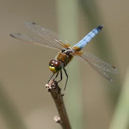dragonfly, pinehole camera