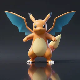 a air type pokemon skin reflexion zbrush matcap :: by beeple by Raffaello Sanzi and Chao Teng Zhao :: centered,pixar and dremwork artstation, smooth, sharp focus, octane render, 3d rim light