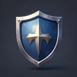shield icon in fantasy rpg, behance