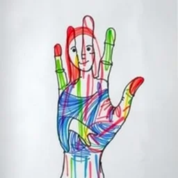 simple ugly messy colorful crayon hand drawing by a 4 year old child, a drawing that sort of reminds you of no negative not ( ( ( ( ( ( ( ( ( ( ( ( ( ( mona lisa ) ) ) ) ) ) ) ) ) ) ) ) ), simple scribbly colorful crayon hand drawing by a 4 year old child