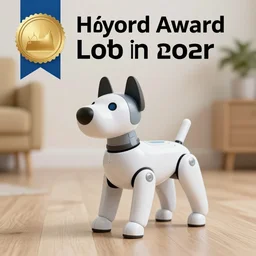A robot dog, award winning photo