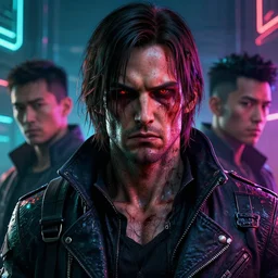 disgusting portrait of a niko bellic, art by wlop and artgerm and liam wong, cyberpunk, neon, intricate details, trending on artstation, sharp focus, caustics, octane render, radiant light, 4 k
