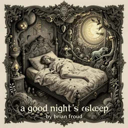 a good night's sleep by brian froud, highly detailed, intricate, fantasy, concept art, lighting by greg rutkowski