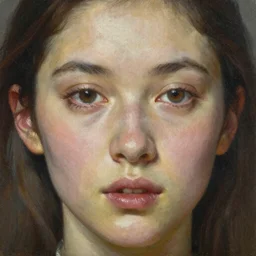 close up face of a extremely beautiful bond female vam pire portrait, masterpiece, oil on canvas, artgerm!!!!!!!!, norman rockwell, craig mulins, trending on pxiv,