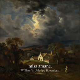 misa amane. by william - adolphe bouguerea