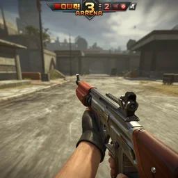 quake 3 arena, in the style of stephen bauman. smooth, sharp focus, semi - realism.