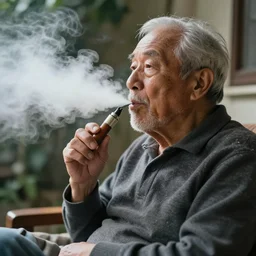 vaping with seniors