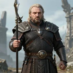 Alexander Lukashenko as a Jarl in The Elder Scrolls V: Skyrim