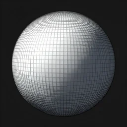 3d mesh of a sphere