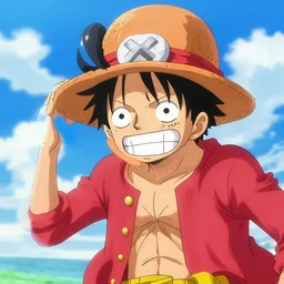 a luffy as 🐒, photography