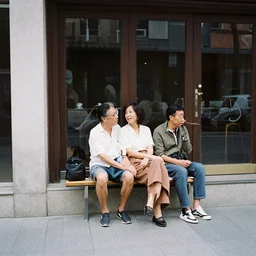 Candid Street Photography. RetroChrome 400