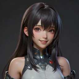 Clothed.realistic style at CGSociety by WLOP,ilya kuvshinov,krenz cushart,Greg Rutkowski,trending on artstation.Zbrush sculpt colored,Octane render in Maya,Houdini VFX.Realistic sci-fi Japanese J-Pop idol AV actress girl,expressing joy,silky hair, deep eyes.Oil painting.Cinematic dramatic atmosphere,sharp focus,soft volumetric studio lighting.