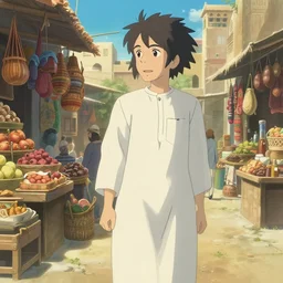 arabian marketplace by makoto shinkai