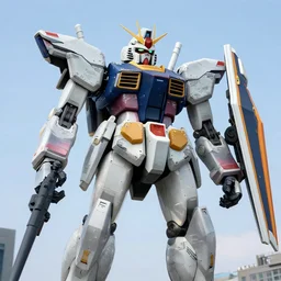 photo of a giant mech