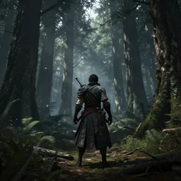 a stunning screenshot of a flesh forest in sekiro
