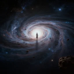 ultima thule, meaning of life, deep vast space, high definition, ultra detailed, cinematic, photorealistic, high render