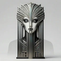 art deco gothica by mcbess, greg rutkowski