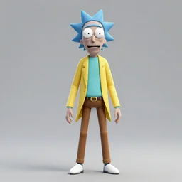 rick sanchez 3 d octane render