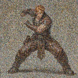 character, strong male fighter in rag-tag leathers, ginger hair, dynamic action pose, D&D, fantasy, intricate, rugged, focused expression, big boots, highly detailed, digital painting, artstation, octane render, concept art, matte, sharp focus, illustration, art by Artgerm and Greg Rutkowski and Alphonse Mucha and alex ross