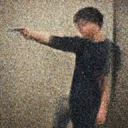 the guy who brings a knife to a gunfight.