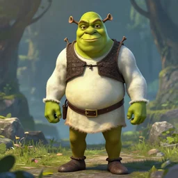 shrek as a final fantasy character